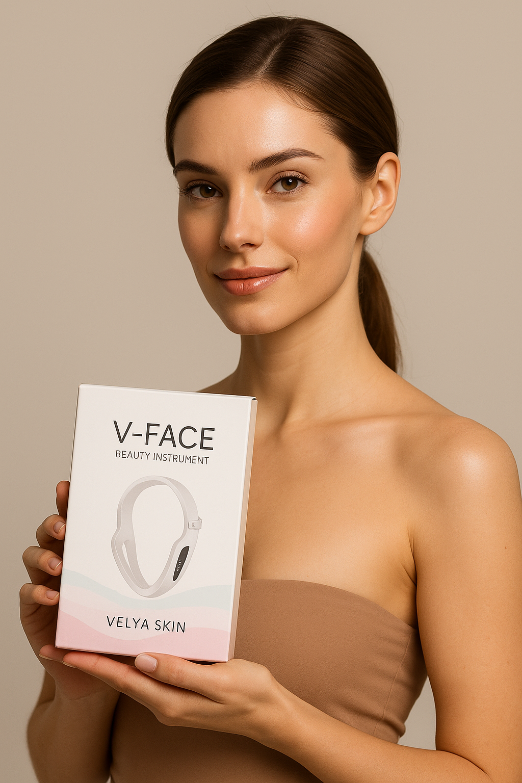 VELYA SKIN™ V-FACE LIFT PRO-Masseur EMS anti-double menton
